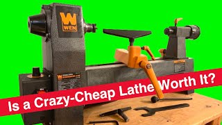 A $150 Wood Lathe? Is the WEN 8" X 12" Lathe Worth It?