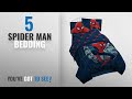 Top 10 Spider Man Bedding [2018]: Marvel Spiderman 'Supreme' microfiber 3 Piece Twin Sheet Set