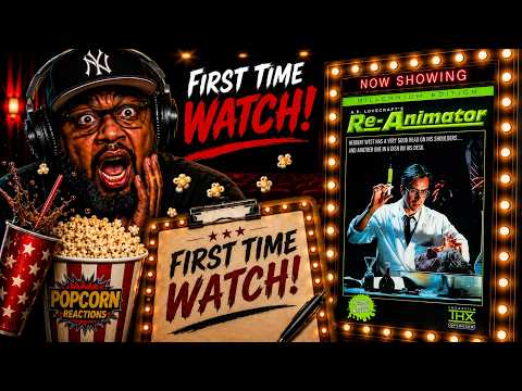 REACTING TO RE-ANIMATOR - ONE OF THE WILDEST HORROR FILMS!