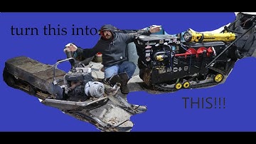 DIY TRACKSLED BUILD #1 TEAR DOWN (2021-2022)