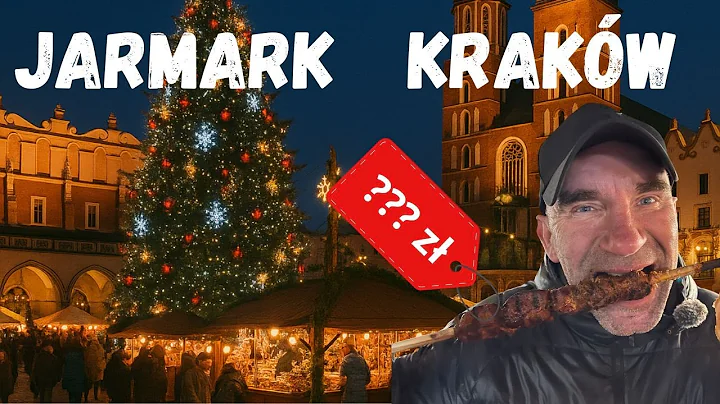Jarmark Bożonarodzeniowy Kraków 2025 / Mega Pajda / Szaszłyk na kiju / Klimat / Vlog 4K /  vlog #122