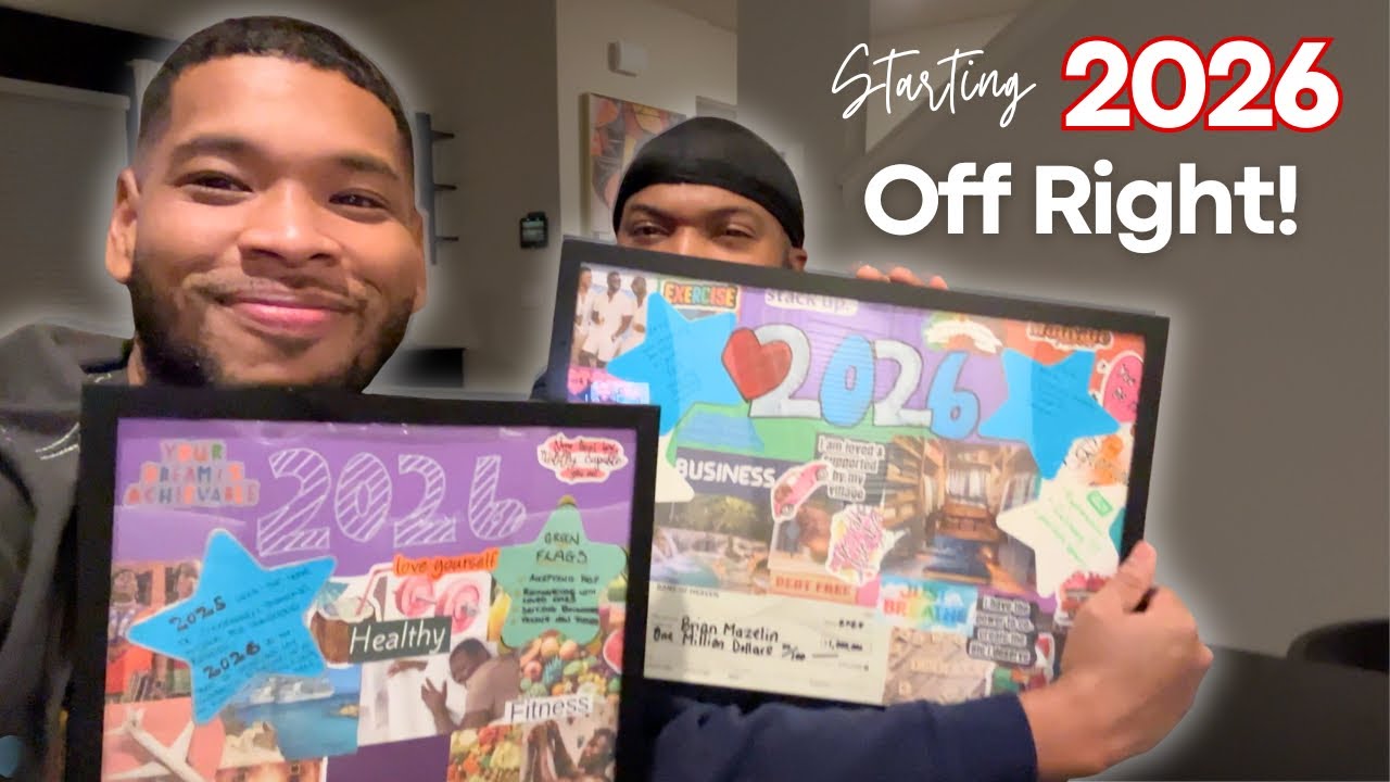 Our 2026 Goals: Making Our First Vision Boards! 