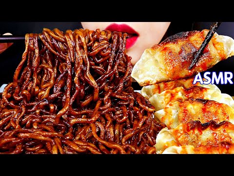 ASMR TRUFFLE BLACK BEAN NOODLES 트러플 짜파게티 먹방 ジャージャー麺 咀嚼音 EATING SOUNDS NO TALKING MUKBANG