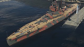 картинка: IJN TOSA: Наверное, лучший линкор на своем уровне