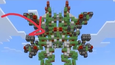 Attack Robot Colossus Minecraft ?