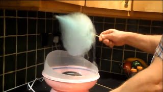 Beginners guide to making Candy Floss, simple tutorial for home.