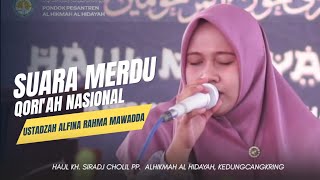 Suara Merdu Qori'ah Nasional Ustadzah Alfina Rahma Mawaddah - Haul KH Siradj Cholil Kedungcangkring