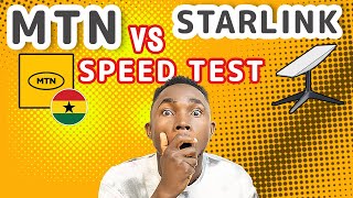 Starlink and MTN Speed Test in Ghana - Which one downloads faster in Ghana!! 🤯