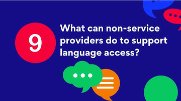 9. Language Access 101