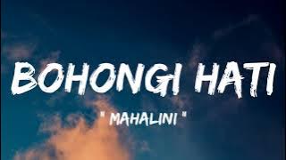 Mahalini - Bohongi Hati ( lirik lagu )
