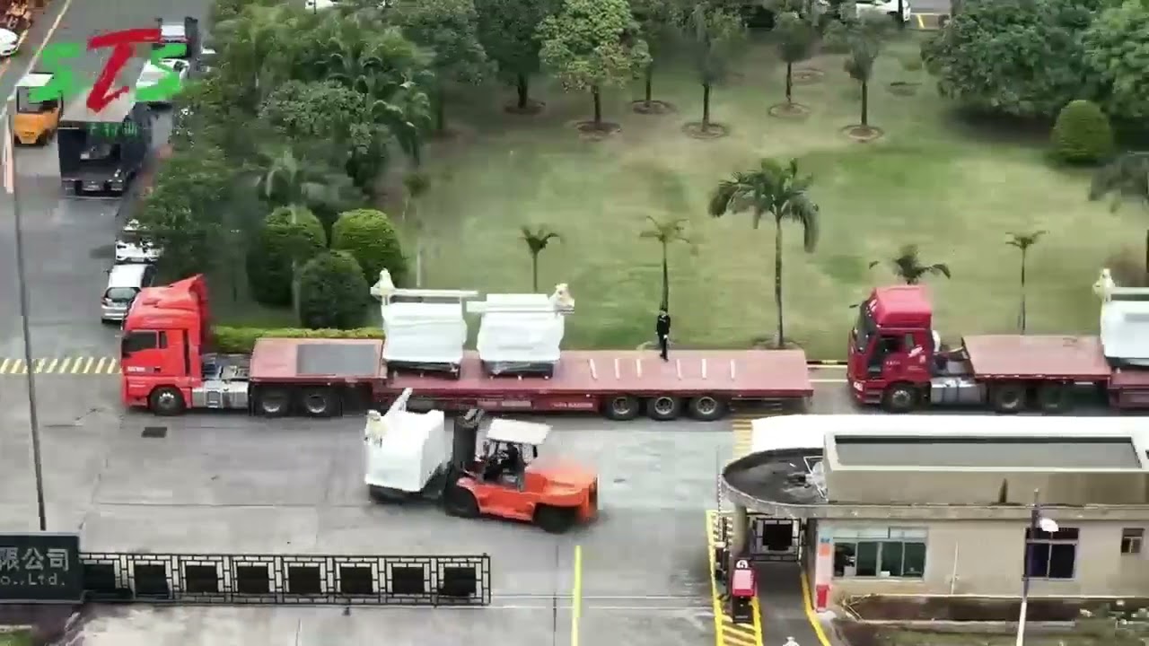 An Immersive Look at the Shipment of STS CNC Lathes.