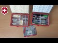 Revue victorinox  mini tools  caissettes accessoirespersonnalisation couteau suisse