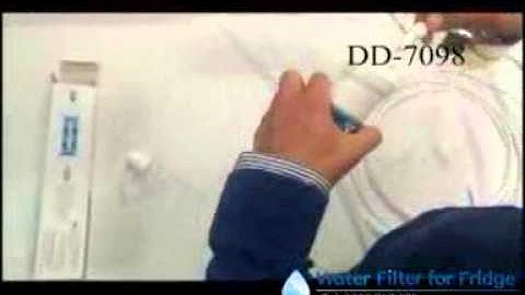 Daewoo DD-7098 Water Filter Installation