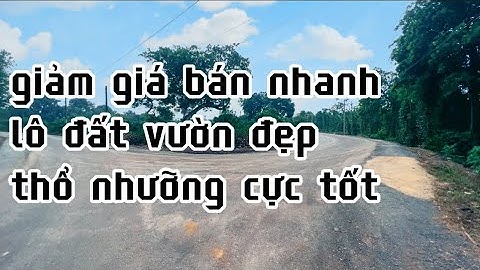 quá cần tiền đành phải giảm giá để bán nhanh lô đất vườn màu mỡ đẹp ở châu đức bà rịa vũng tàu