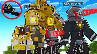 Skibidi Multiverse Eki̇bi̇ Toplandi Dev Savaş Başliyor - Minecraft