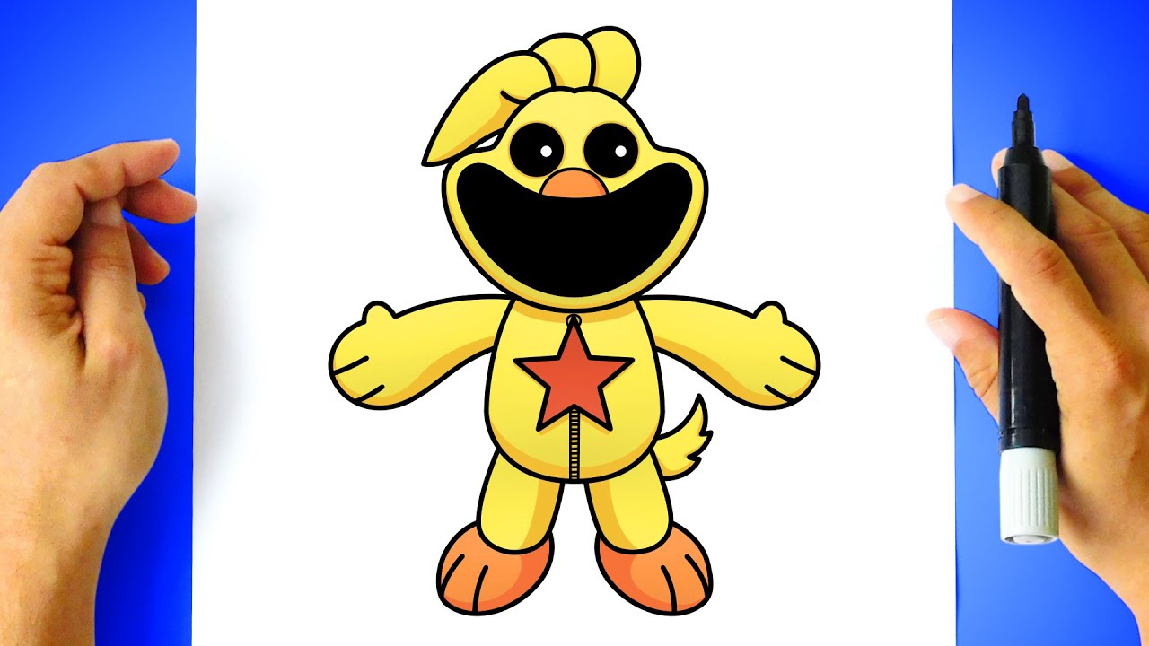 Como DESENHAR o KICKIN CHICKEN Como DIBUJAR a KICKINCHICKEN Smiling