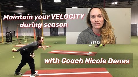 In-season Velocity Drills for the fastpitch softball pitcher