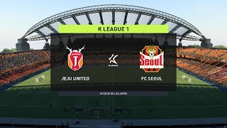 ⚽🇰🇷 Jeju United   vs   🇰🇷 FC Seoul   ⚽ | 🏆 K League 1    (02/07/2022) 🎮 Fifa