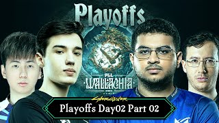 [LIVE] สายบน TS vs XG และ Falcons vs Liquid! PGL Wallachia Season 1 - Playofff - Day 8 Part 2