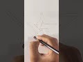 Amazing 3d star drawing #shorts