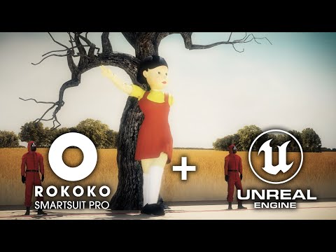 Fun Projekt "Squid Game - Rotes Licht Gruenes Licht" - Unreal 5 Render & Rokoko MoCap