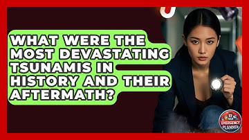 What Were The Most Devastating Tsunamis In History And Their Aftermath? - Your Emergency Planner