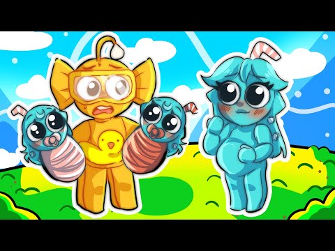 AQUA is PREGNANT with TWINS in Roblox! (SPRUNKI OC)