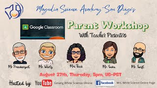 MSA-SD Google Classroom Parent Workshop