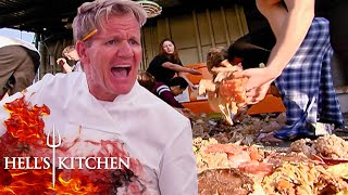 Gordon HATES Wasted Food | Hell's Kitchen