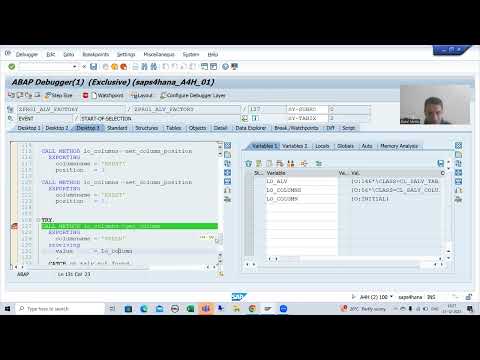 81 - ABAP OOPS - ALV by CL_SALV_TABLE(Factory Method) - Column Settings Part3