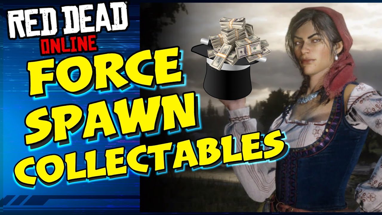 Force Spawn Collectables Red Dead Online - YouTube