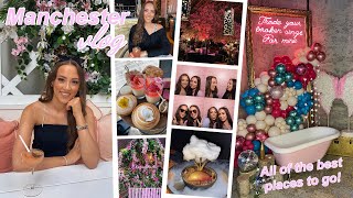 MANCHESTER VLOG | GIRLS TRIP | BEST PLACES TO GO | Menagerie, Cloud 23, Tattu, Boujee, 20 Stories...