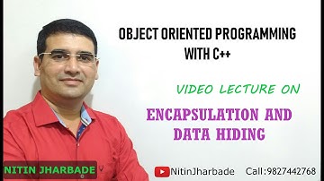 Encapsulation and Data Hiding