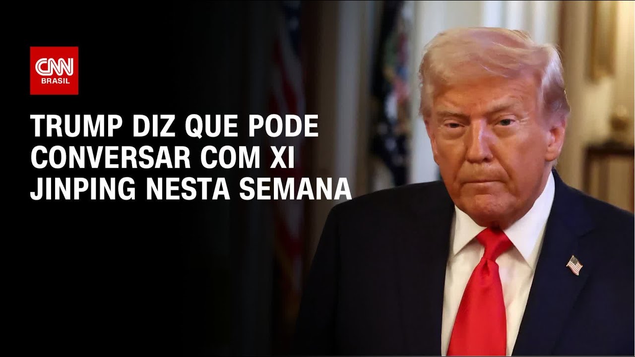 Trump diz que planeja conversar com Xi Jinping nesta semana | CNN 360º