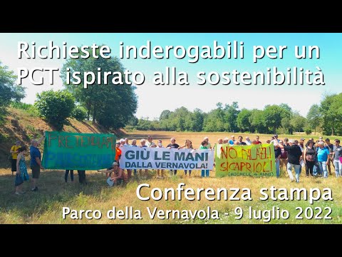 [1/4] Richieste inderogabili per un PGT ispirato alla sostenibilità