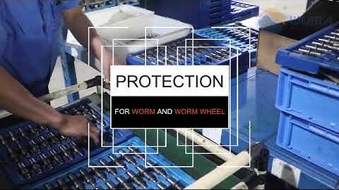 RV series worm gearbox manufacturing / how do we make the worm reducer
