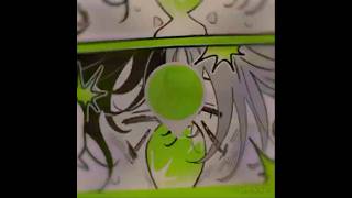 FLASH WARNING | thank you mitsuaya for inventing green | #mitsuaya #tgswiiwagaa #edit #greenyuri