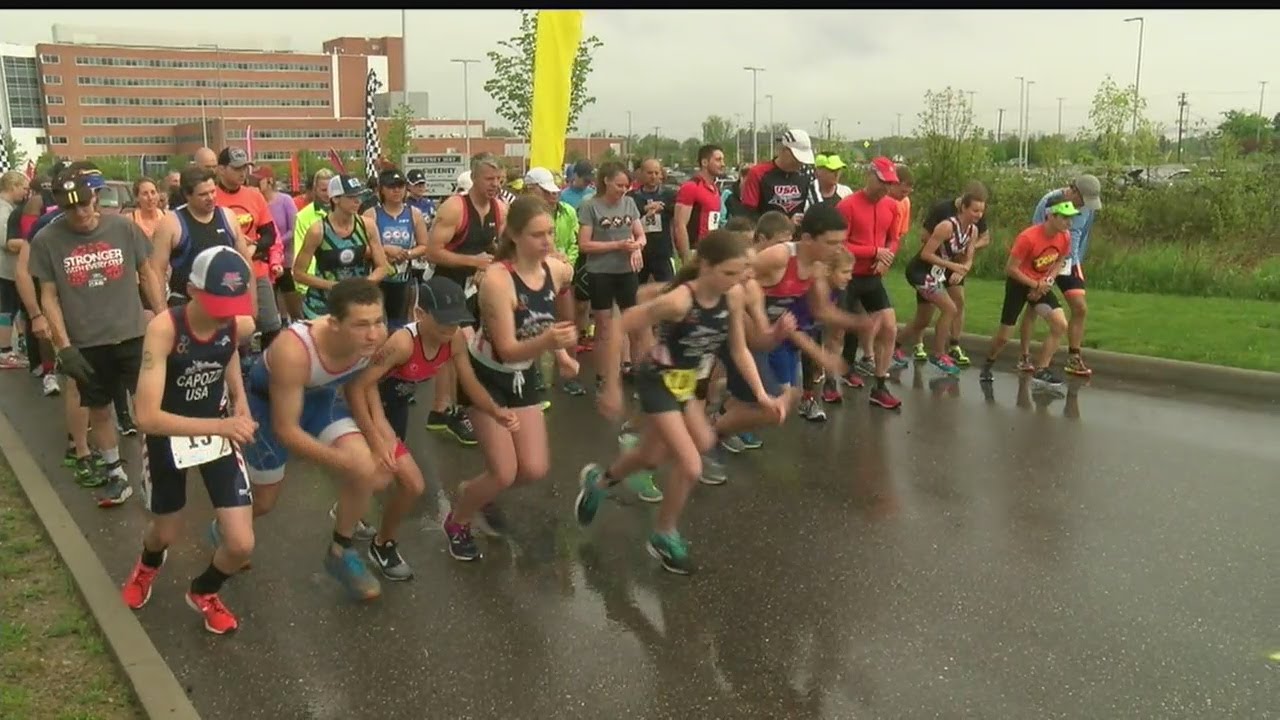 Mother Nature no match for triathletes at Sunday's Spring Classic Sprint Triathlon