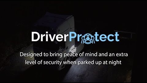 DriverProtect - A security system to protect lone drivers at night | Camera System | TrafficAngel