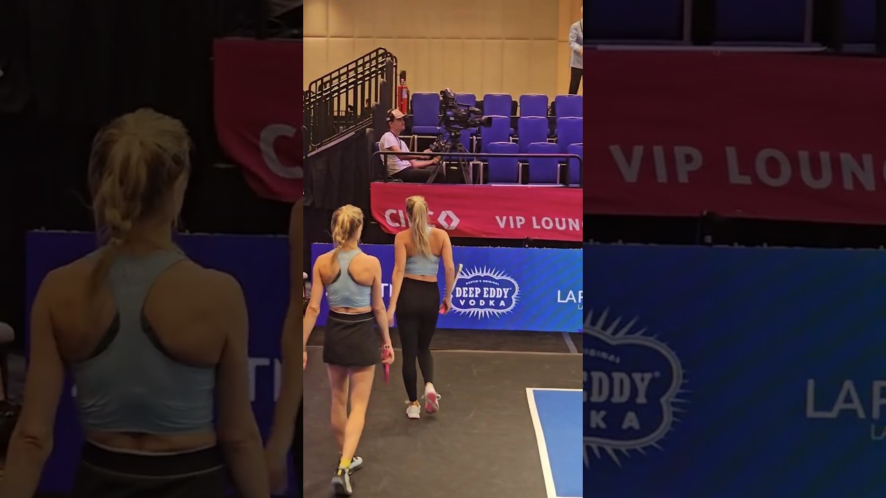 Eugenie Bouchard BODY bagged, pickleball pro