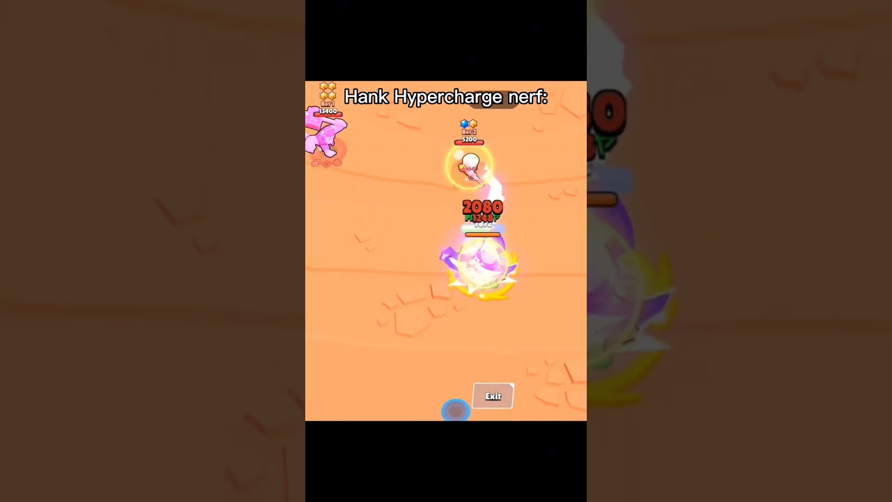 Hank Hypercharge nerf💀