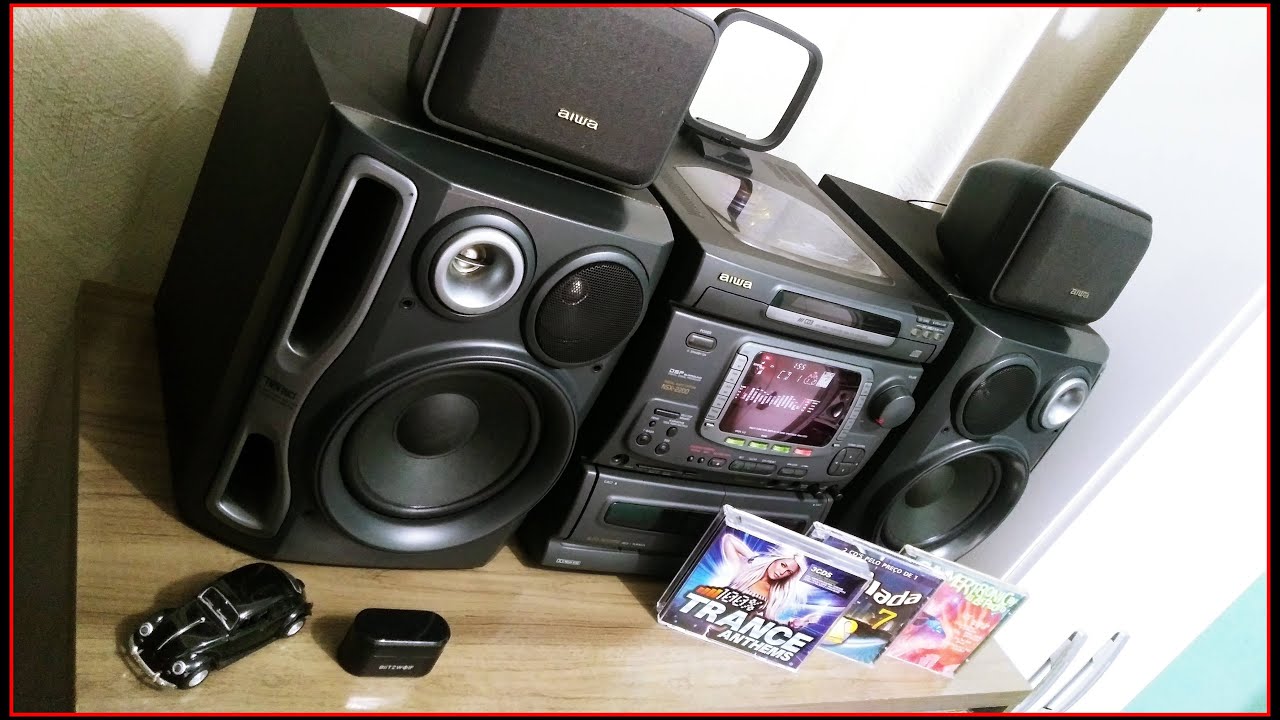 MINI System AIWA NSX-2200 (3 DISC CD PLAYER) (1996) (MAICON NIGHTS