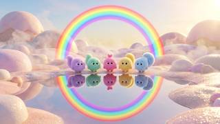 The Big Puddle | Fluffy Pufffs Rain, Rainbow & Counting Cartoon for Kids & Toddlers | Full Episode