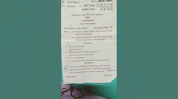 ecommerce question paper bcom, bba, ba  punjab university   2 semester may 2025
