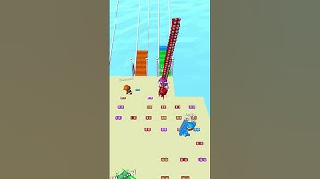 Bridge Race All Levels Gameplay Android,ios Level 709 #shorts