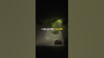 Sigma Rule😎🔥~I Can Accept Failure 😤 Motivation Quotes 🔥 #shorts #motivation #sigmamale