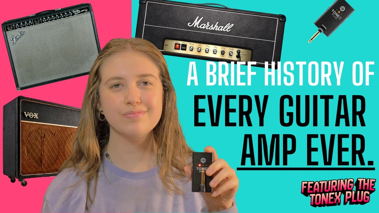 A Brief History of the Most Famous Guitar Amps (Featuring the TONEX PLUG)