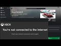 Fix Forza Horizon 6 Error You're Not Connected To The Internet On PC