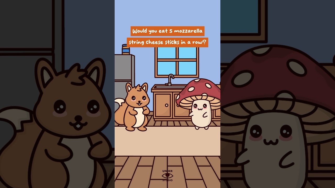Give Me The Bread 🥖 Mushie & Squirrel | Animation Meme | Original Audio: lyndsanity_