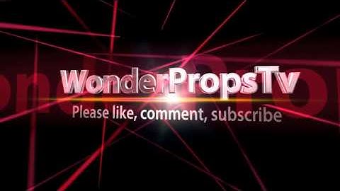 WonderPropsTv intro #1 - Created using Flixpress.com